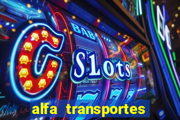 alfa transportes novo hamburgo